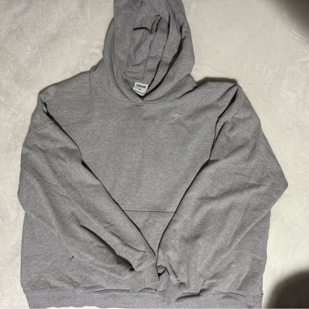 Gymshark Heather Gray rest day Hoodie